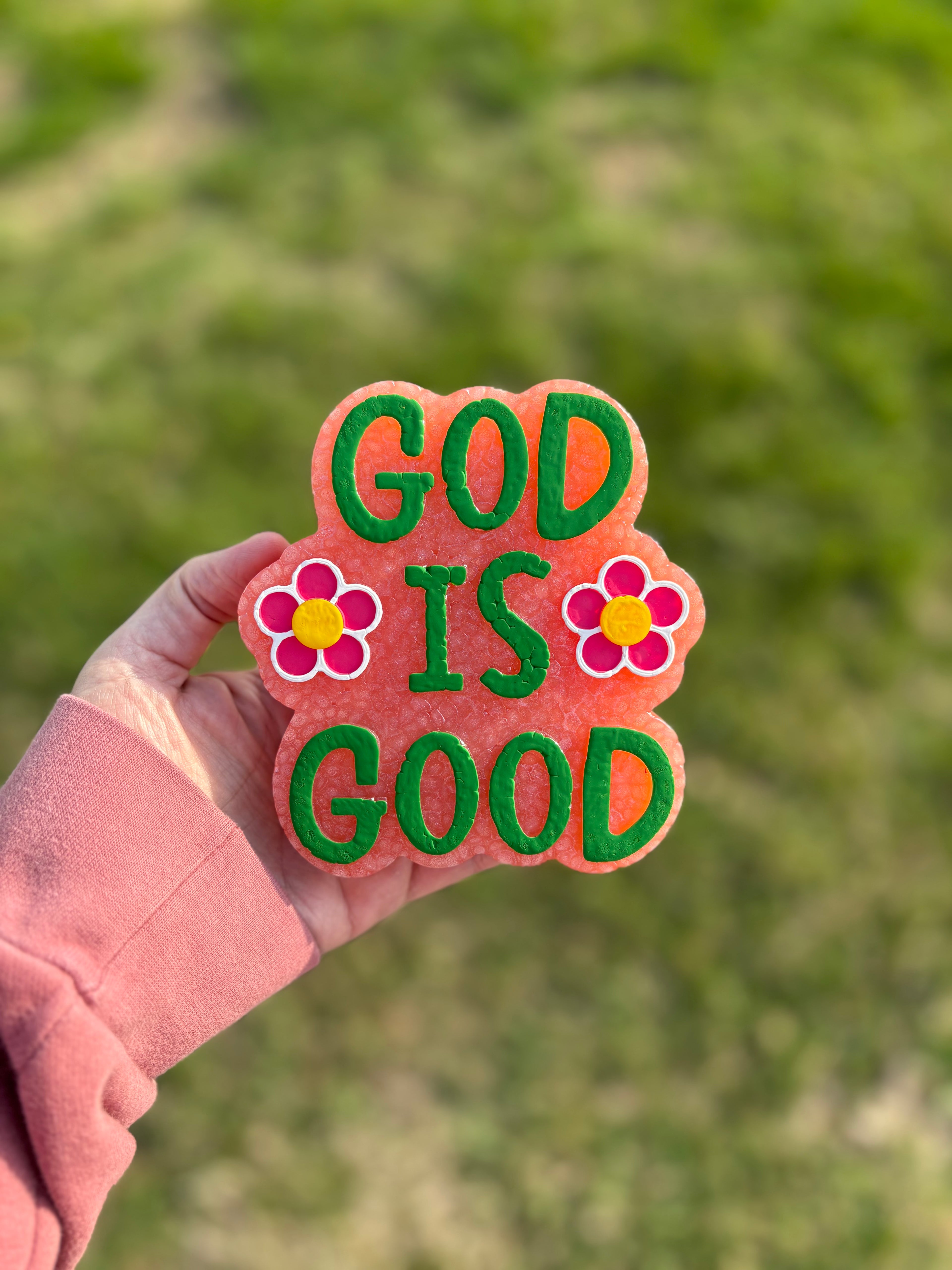 God is Good Car Freshie