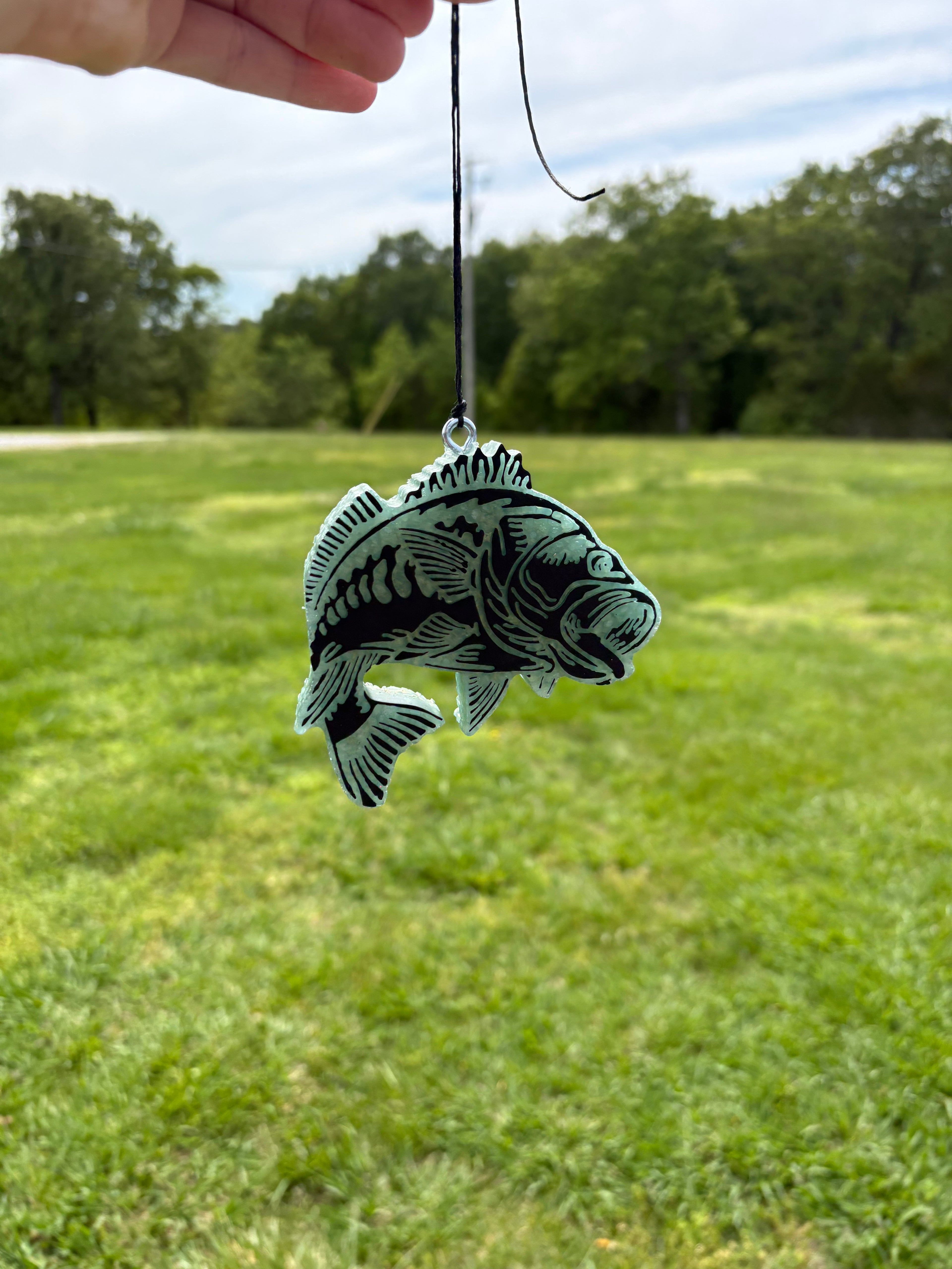 Bass Fish Car Freshie